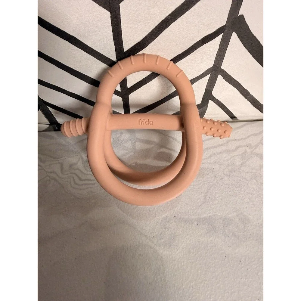 Frida Baby Get A Grip Silicone Pink Baby Toy Teether 5075